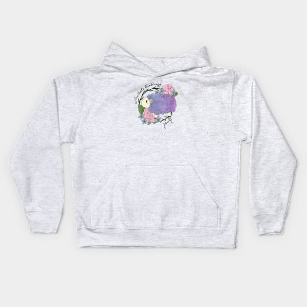 Protect Nonbinary Youth Kids Hoodie by Cosmic Queers